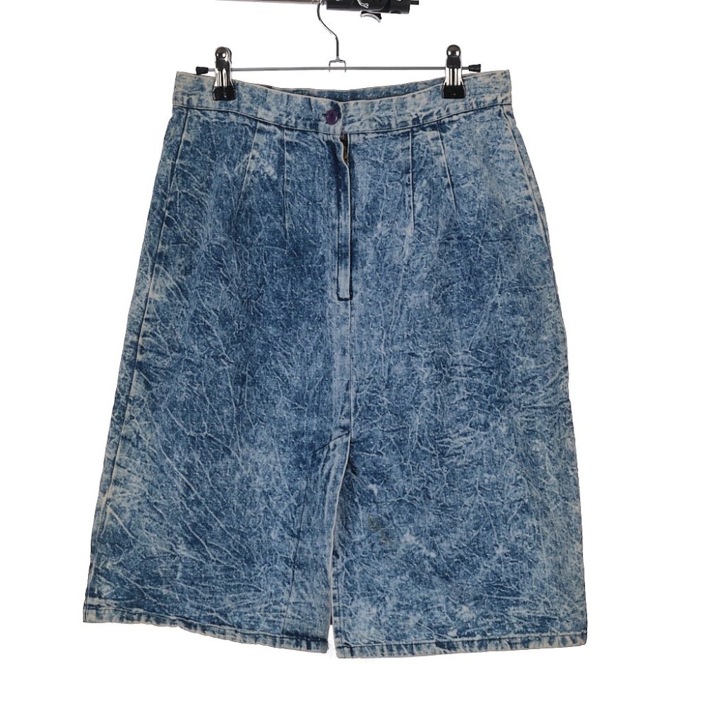 Vintage Acid Wash Jean Skirt Size 13/14